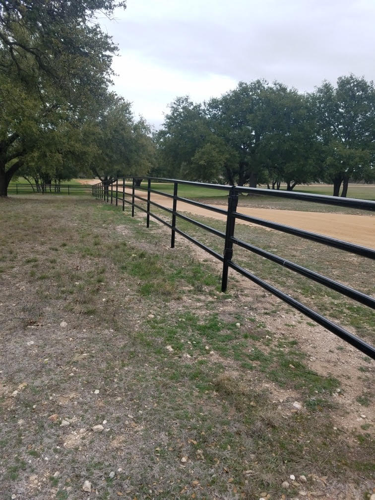 Farm fencing installation by Frank Valdez Fencing near Brownwood TX