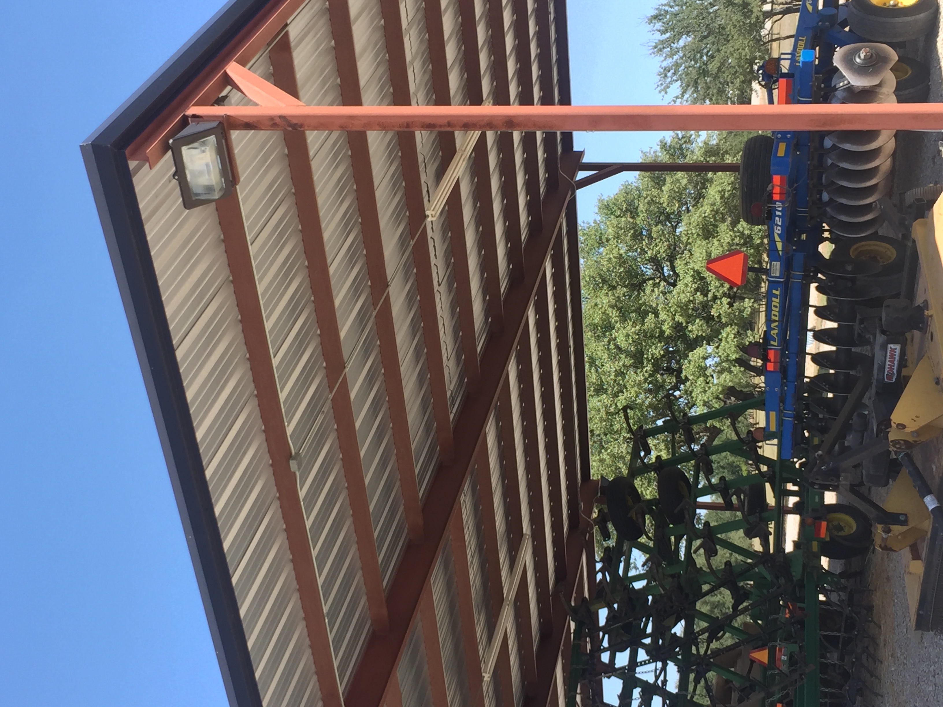 Metal building and barn construction by Frank Valdez Fencing near Brownwood
