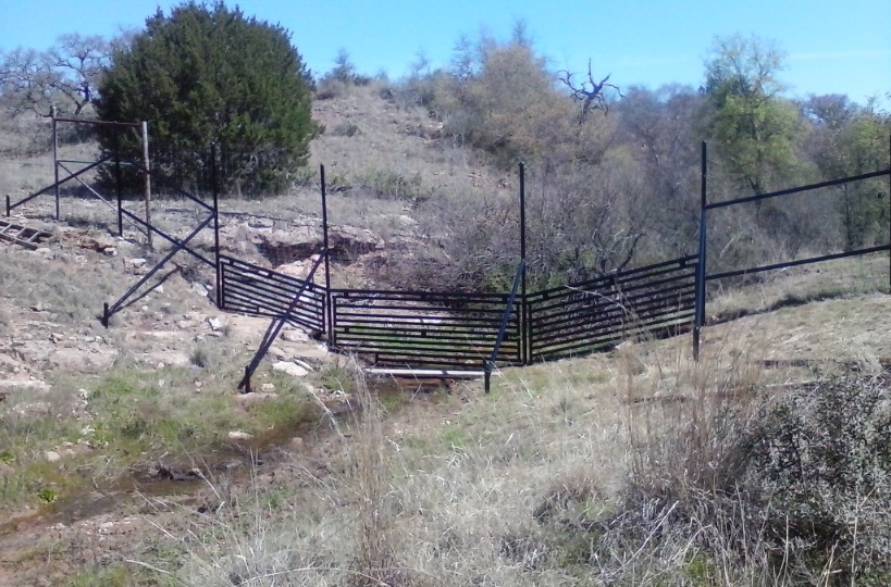 Metal gate installation for ranch property by Frank Valdez Fencing Brownwood TX